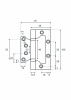 FLUSH 100X75X2.5
