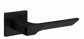 Ручка на раздельном тонком основании VETTORE R21.122 MBP (Чёрный матовый)