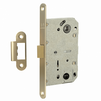 Межкомнатный механизм под фиксатор VETTORE WC 410 B-S KEVLAR SSG (Сатинированное золото)