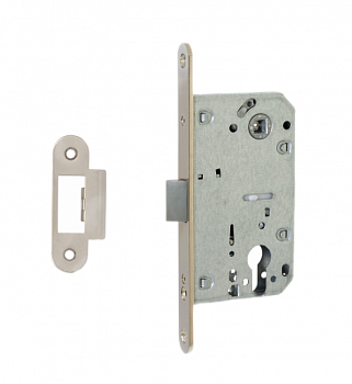 Межкомнатный механизм под цилиндр BASARA 411 C-S KEVLAR NI (Никель)