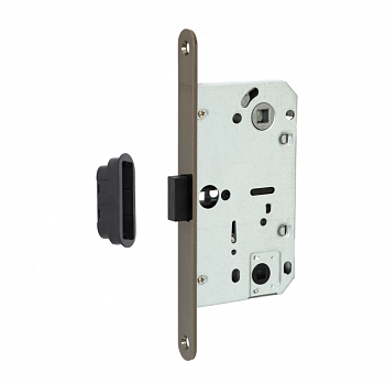 Межкомнатный механизм под фиксатор VETTORE WC 410 B-S MAGNET BN (Чёрный Никель)