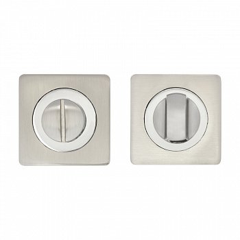 Фиксатор на квадратном основании VETTORE BK 0605 SN/CP (Сатин/Хром)