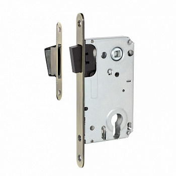 Межкомнатный механизм под цилиндр VETTORE 530 C-S MAGNET АВ (Бронза)